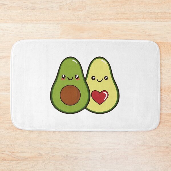 Item preview, Kawaii Avocado Love Heart Illustration Valentine's Day designed and sold by BigStar-Cart.