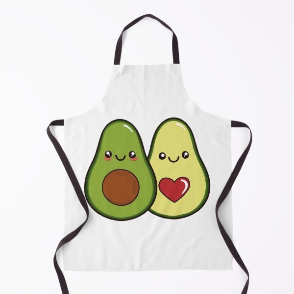 Item preview, Kawaii Avocado Love Heart Illustration Valentine's Day designed and sold by BigStar-Cart.