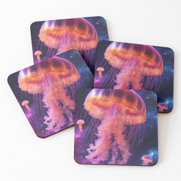 Item preview, Neon Space Jellyfish designed and sold by KeiraSlackDesigns.