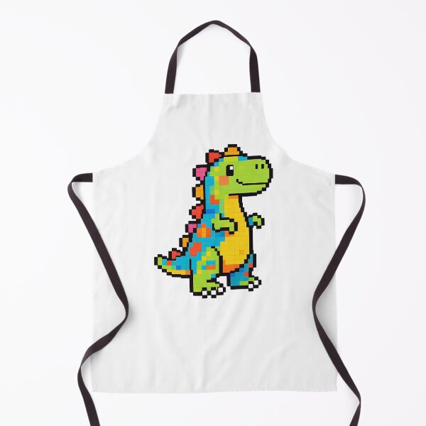 Artikelvorschau, Verspielter Retro-Pixel-Regenbogen-Dino – Partnerlook für die ganze Familie für Kinder und coole Eltern entworfen und verkauft von PrintStichCo.