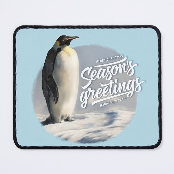 Item preview, Emperor Penguin (Borderless) Season's Greeting designed and sold by alandodrawing.