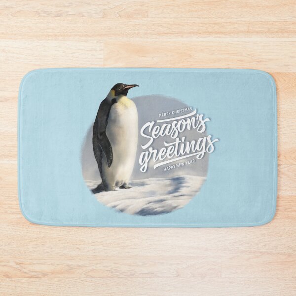 Item preview, Emperor Penguin (Borderless) Season's Greeting designed and sold by alandodrawing.