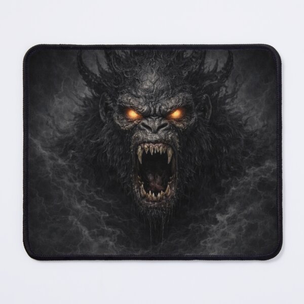 Item preview, Demonic gorilla emerging from dark designed and sold by bebeshoppl.