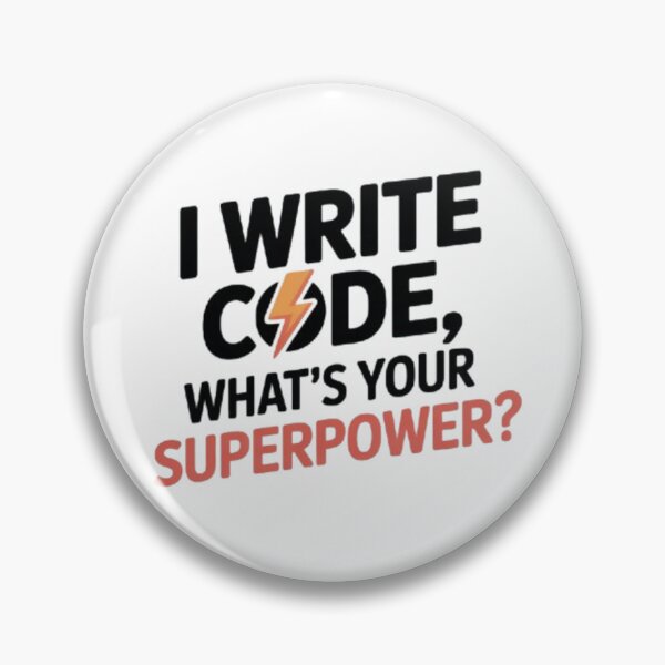 Item preview, Code Superpower Quote designed and sold by SnickerStation.