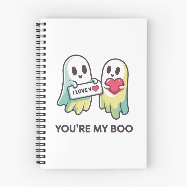 Item preview, You’re My Boo Cute Ghost Love Design designed and sold by MonkiFlipp.