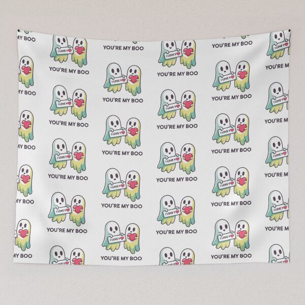 Item preview, You’re My Boo Cute Ghost Love Design designed and sold by MonkiFlipp.