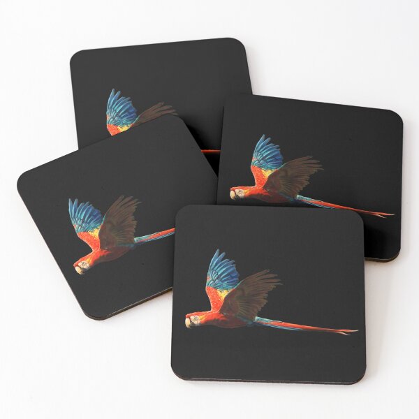 Item preview, Scarlet Macaw Parrot (Borderless) designed and sold by alandodrawing.