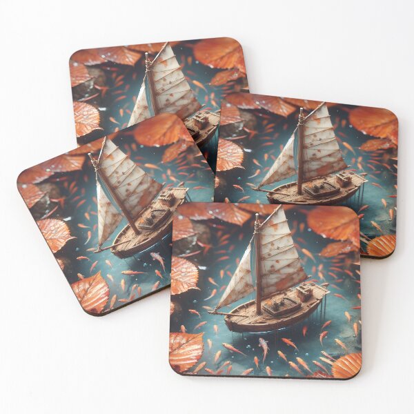 Item preview, Tiny Boat, Ai Generated Art  designed and sold by ACC .