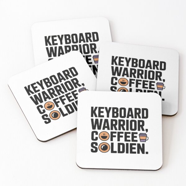 Item preview, Keyboard Warrior Quote designed and sold by SnickerStation.