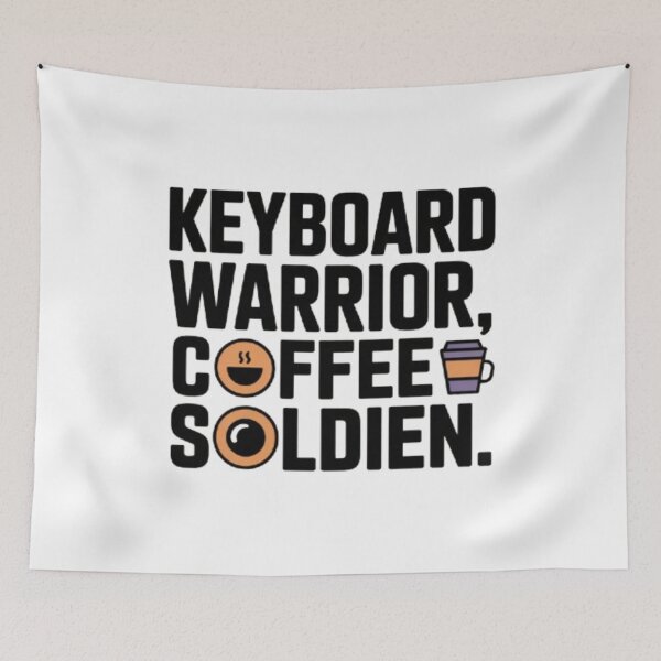Item preview, Keyboard Warrior Quote designed and sold by SnickerStation.