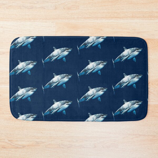 Item preview, Great White Shark (Borderless) designed and sold by alandodrawing.