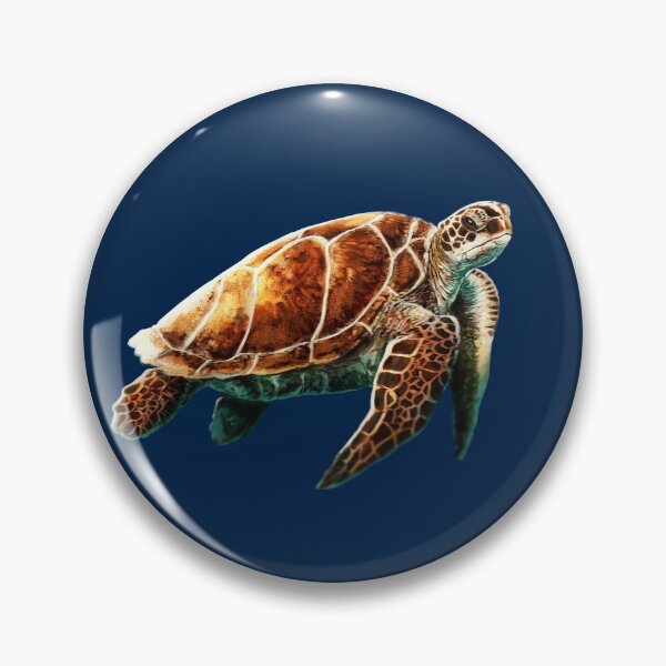 Item preview, Sea Turtle (Borderless) designed and sold by alandodrawing.