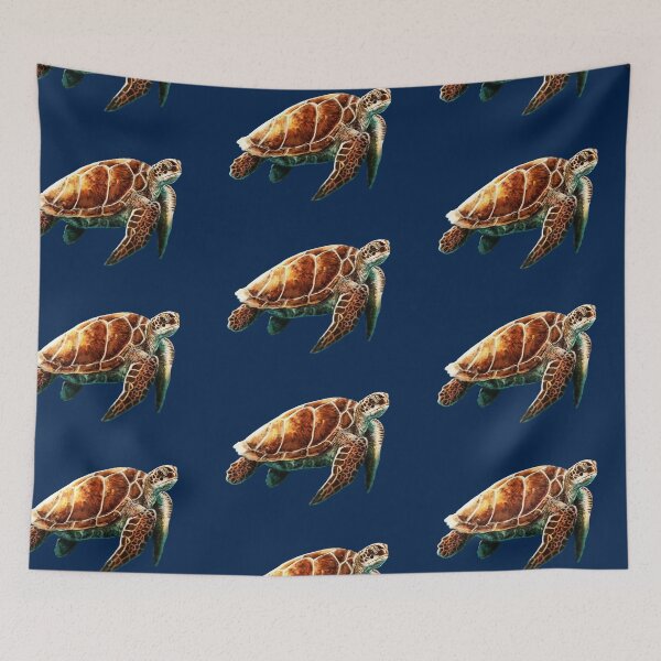 Item preview, Sea Turtle (Borderless) designed and sold by alandodrawing.