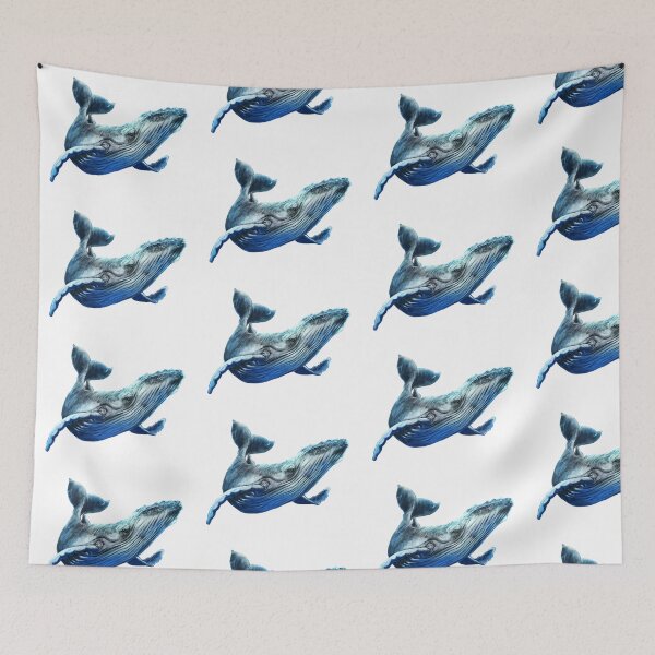 Item preview, Great Whale (Borderless) designed and sold by alandodrawing.