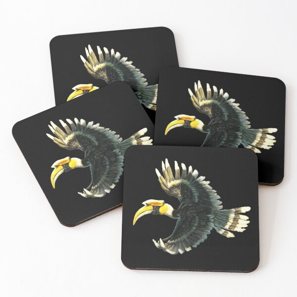 Item preview, Great Hornbills (Borderless) designed and sold by alandodrawing.