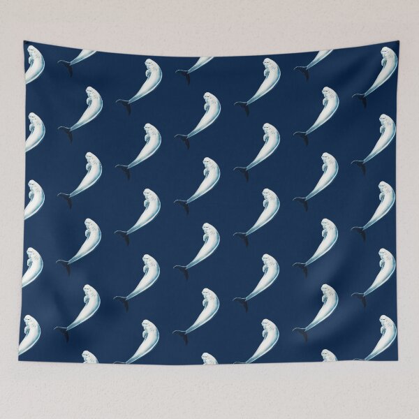 Item preview, Beluga Whale (Borderless) designed and sold by alandodrawing.