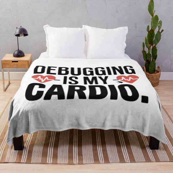 Item preview, Debugging Cardio Quote designed and sold by SnickerStation.
