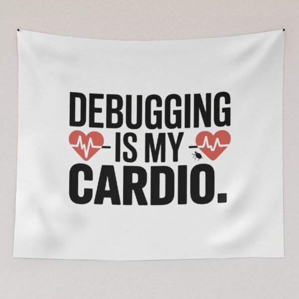 Item preview, Debugging Cardio Quote designed and sold by SnickerStation.