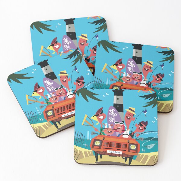 Item preview, Ile d'Oleron poster designed and sold by GAGodel.
