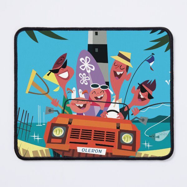 Item preview, Ile d'Oleron poster designed and sold by GAGodel.