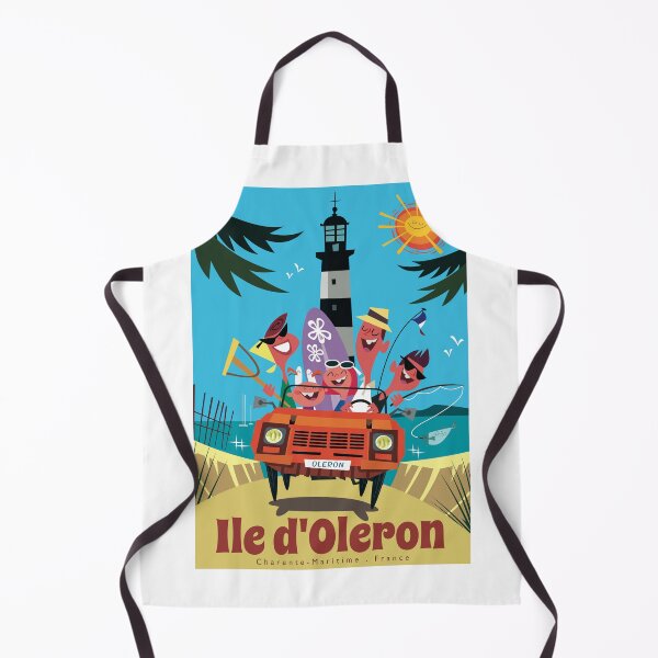 Item preview, Ile d'Oleron poster designed and sold by GAGodel.
