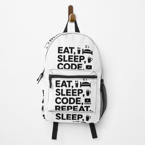 Item preview, Eat Sleep Code Quote designed and sold by SnickerStation.