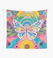 "Butterfly Nectar" by Aly Stinson Wall Tapestry