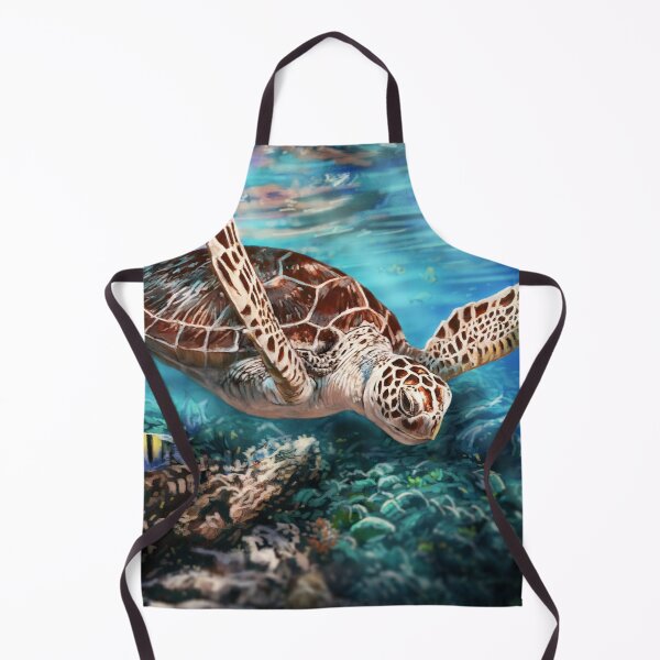 Item preview, Shining through the Tides - Sea Turtle designed and sold by alandodrawing.