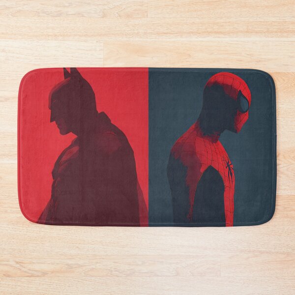 Item preview, Minimalist Hero Duo: Dark Knight and Spider Silhouette designed and sold by LoomisDreams.