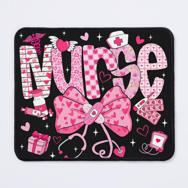 Item preview, Nurse Valentine's Day Heart Stethoscope ER ICU NICU RN Nurse designed and sold by KathieFaugh.