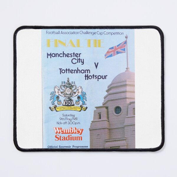 Item preview, Tottenham V Manchester City 100th FA Cup Final 1981 designed and sold by Spendiffs in Spain .