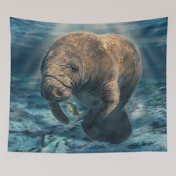 Item preview, Manatee Appreciation Day designed and sold by alandodrawing.