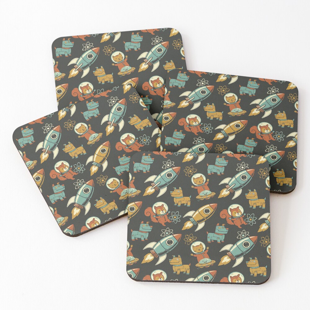 Item preview, Coasters (Set of 4) designed and sold by SavinMercantile.