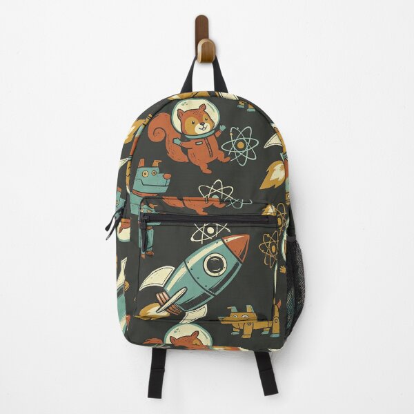 Item preview, Retro Robot Romp Space Pattern designed and sold by SavinMercantile.