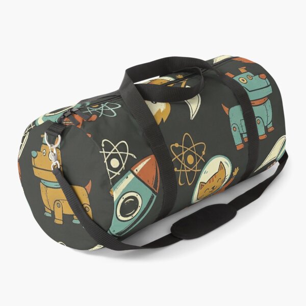 Item preview, Retro Robot Romp Space Pattern designed and sold by SavinMercantile.