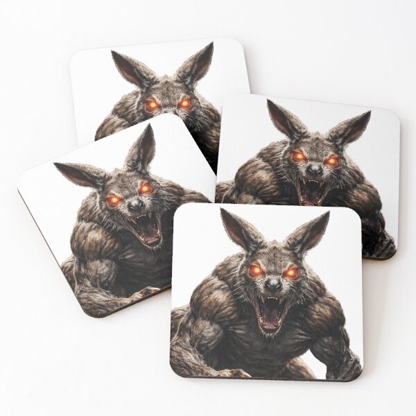 Item preview, Demonic Kangaroo of the Abyss designed and sold by bebeshoppl.