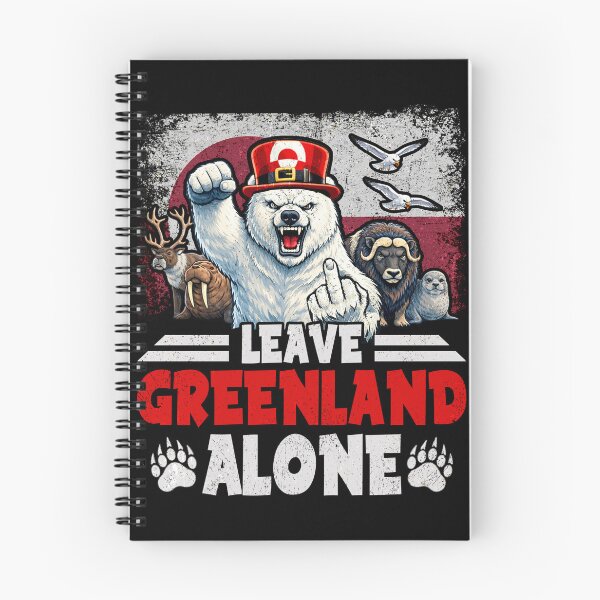 Item preview, LEAVE GREENLAND ALONE designed and sold by PrettyInk.