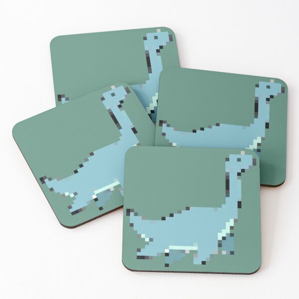 Item preview, Pixelated Dinosaur designed and sold by Potato Quality Prints.