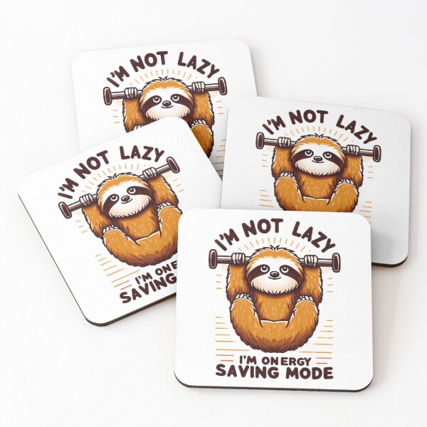 Item preview, Funny Sloth Gym Energy Saving Mode Sarcastic Workout designed and sold by hzcreative.