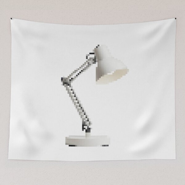 Item preview, Pixelated Desk Lamp designed and sold by Potato Quality Prints.