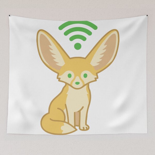 Item preview, Fennec Fox High Speed Wifi Ears Connection designed and sold by Petzzz.