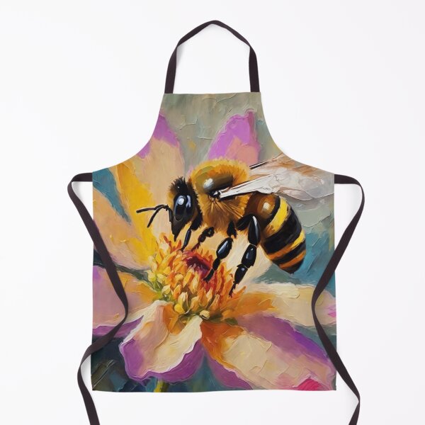 Item preview, "Graceful Queen Bee Alights on a Blossom" designed and sold by Artisticanvas.