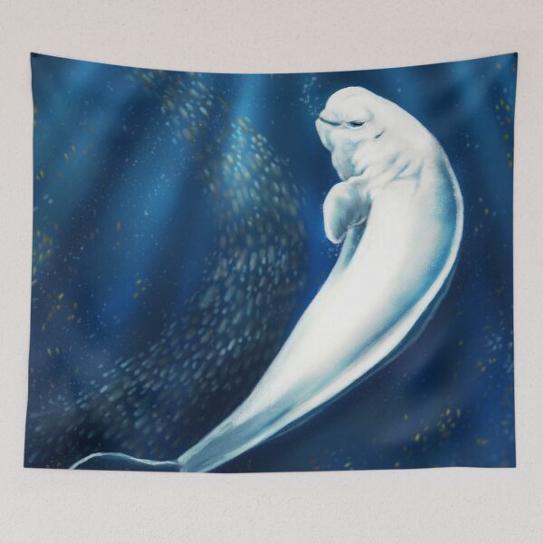 Item preview, Beluga Whale designed and sold by alandodrawing.
