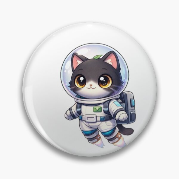 Artikelvorschau, Kawaii Astronautenkatze – Niedliche Weltraumkatze (Cartoon) entworfen und verkauft von the-dovlat.