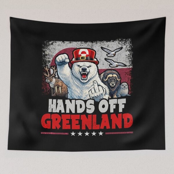 Item preview, Hands Off Greenland, Greenland Is Not For Sale designed and sold by MackenzieBin.