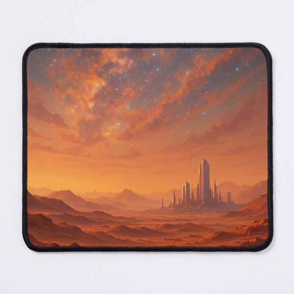 Item preview, Desert City on Another Planet designed and sold by ImaginingNebulae.
