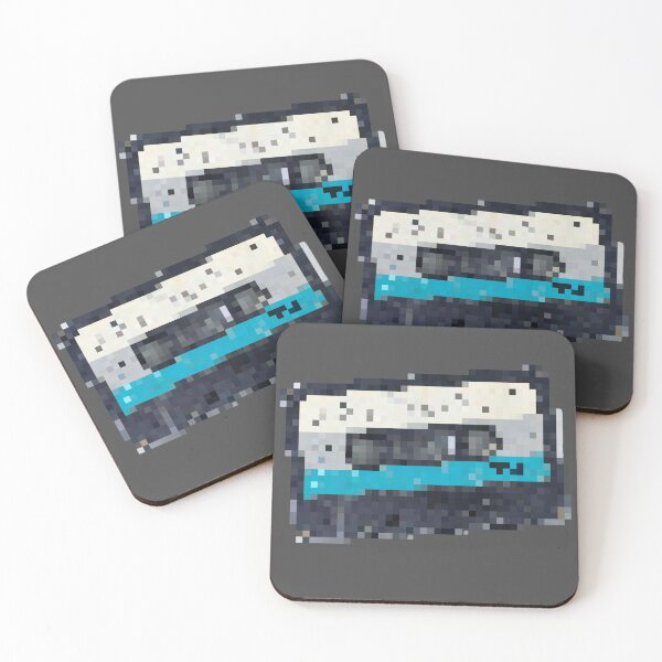 Item preview, Pixelated Cassette Tape designed and sold by Potato Quality Prints.