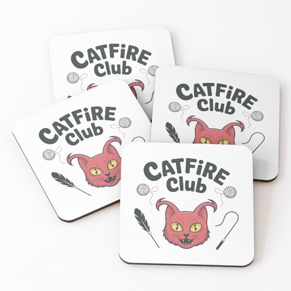 Item preview, Catfire Club Funny Cat Lover Design designed and sold by MonkiFlipp.