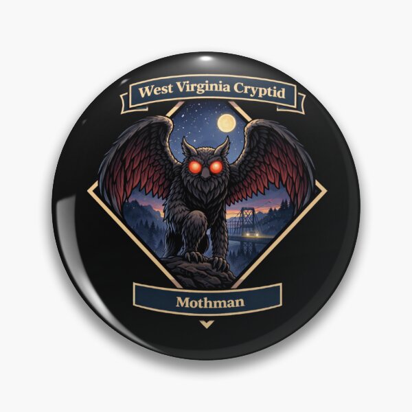 Item preview, West Virginia Cryptid Mothman designed and sold by Planetporridge.