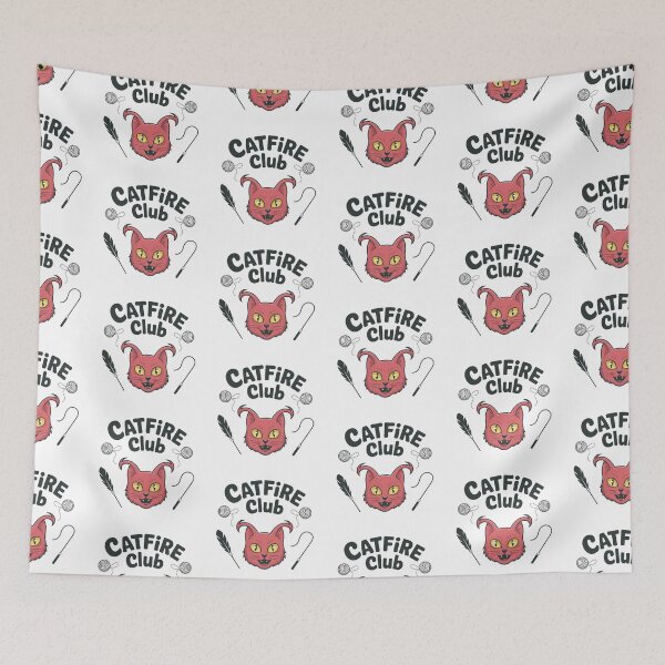 Item preview, Catfire Club Funny Cat Lover Design designed and sold by MonkiFlipp.